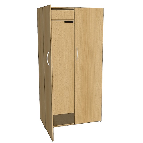 Шкаф для одежды без полок Арт.17  700*450*1800